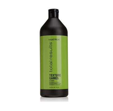 Matrix Total Results Texture Games Shampoo szampon do włosów z polimerami 1000ml