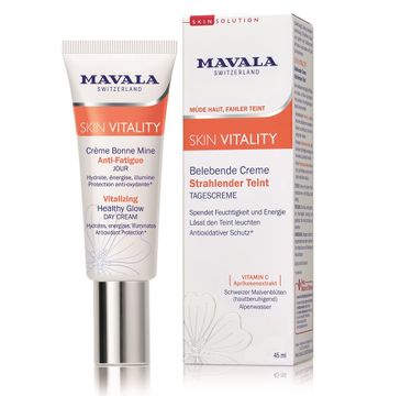 Mavala Skin Vitality Vitalizing Healthy Glow Day Cream witalizujący krem rozświetlający na dzień (45 ml)