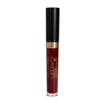 Max Factor Lipfinity Velvet Matte pomadka do ust w płynie nr 050 Satin Berry 3.5 g