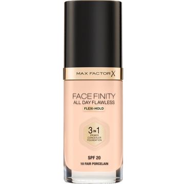 MAX FACTOR Podkład FACEFINITY 3w1 nr 10 Fair Porcelain (30 ml)