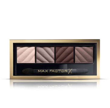 Max Factor Smokey Eye Matte Drama Kit 2in1 Eyeshadow And Brow Powder cienie do powiek i brwi 30 Smokey Onyx 1,8g