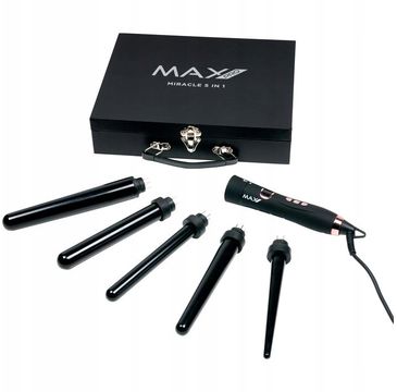 Max Pro Miracle 5in1 lokówka do włosów - Black