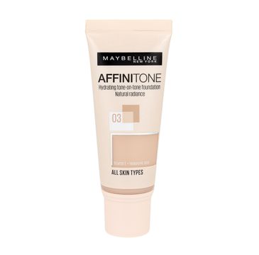 Maybelline Affinitone Podkład do twarzy nr 03 Light Sand Beige - tuba 30 ml