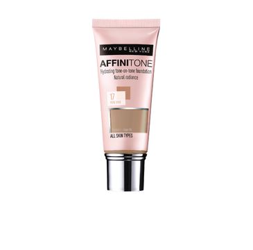 Maybelline Affinitone Podkład do twarzy nr 17 Rose Beige - tuba 30 ml