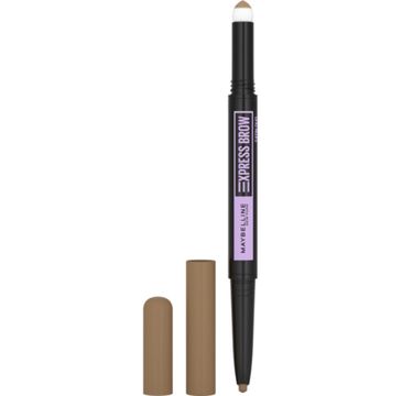 Maybelline Express Brow Satin Duo dwustronna kredka do brwi 01 Dark Blonde (0.71 g)