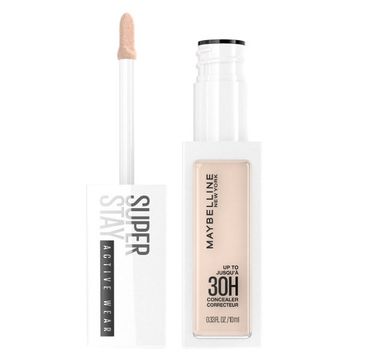 Maybelline Super Stay Active Wear 30H Concealer długotrwały korektor do twarzy 10 Fair (10 ml)