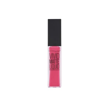 Maybelline Vivid Matte Liquid Lip Color matowy błyszczyk do ust 15 Electric Pink 8ml