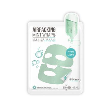 Mediheal Air Packing Mint Wrap Mask kojąca maska do twarzy w płacie 20ml
