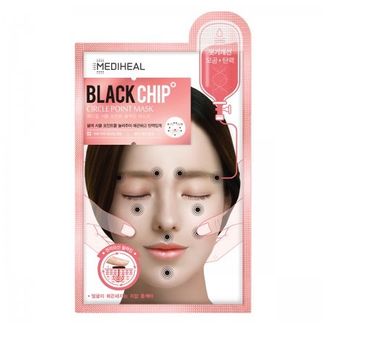 Mediheal Black Chip Circle Point Mask maska przeciwzmarszczkowa do twarzy 25ml