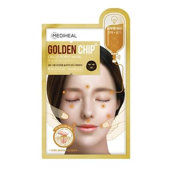 Mediheal Golden Chip Circle Point Mask maska rozjaśniająca do twarzy 25ml