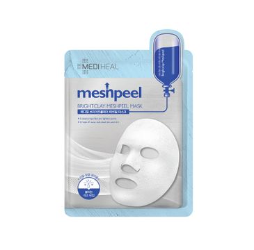 Mediheal Meshpeel Brightclay Meshpeel Mask maska oczyszczająca z białą glinką 17g