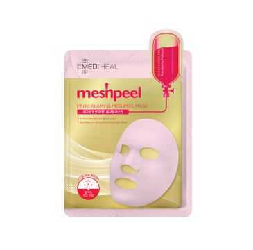 Mediheal Pink Calamine Meshpeel Mask (maska w płacie 17 g)