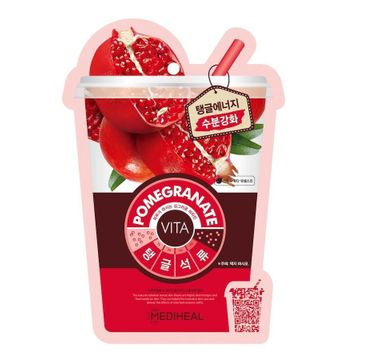 Mediheal Vita Pomegranate Mask nawilżająca maska w płachcie z granatem 20ml