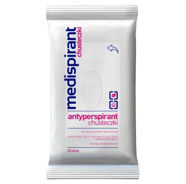 Medispirant Antyperspirant chusteczki 20szt