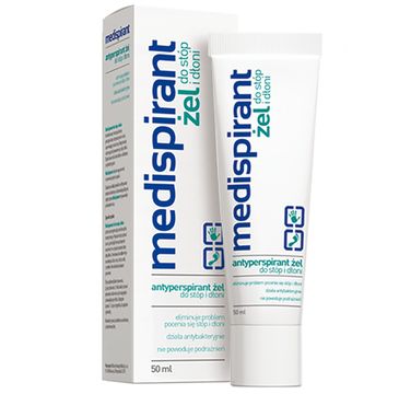 Medispirant – Antyperspirant żel do stóp i dłoni (50 ml)