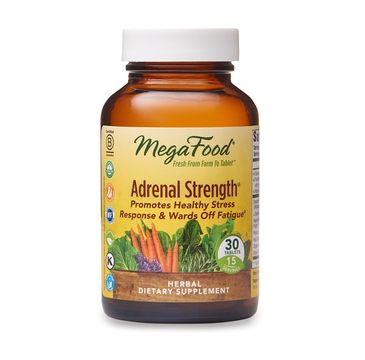 Mega Food Adrenal Strength suplement diety 30 tabletek