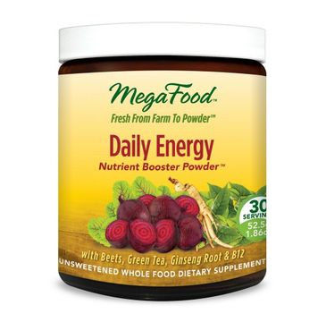 Mega Food Daily Energy Nutrient Booster Powder suplement diety w proszku 52.2g