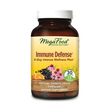 Mega Food Immune Defense obrona immunologiczna suplement diety (30 tabletek)