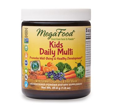 Mega Food Kids Daily Multi multiwitaminy dla dzieci w proszku suplement diety 50g