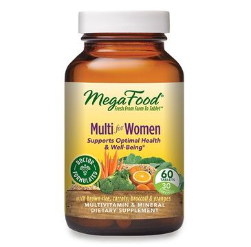 Mega Food Multi For Women witaminy i minerały dla kobiet suplement diety 60 tabletek