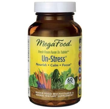 Mega Food Un-Stress na stres suplement diety 60 tabletek