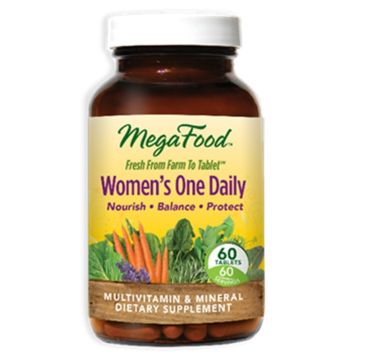 Mega Food Women's One Daily multiwitamina dla kobiet suplement diety 60 tabletek