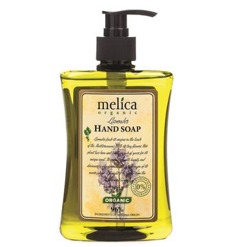 Melica Organic Hand Soap mydło do rąk w płynie Lavenda (500 ml)