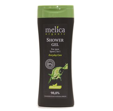 Melica Organic Men Sport 2in1 Shower Gel żel pod prysznic dla mężczyzn (250 ml)