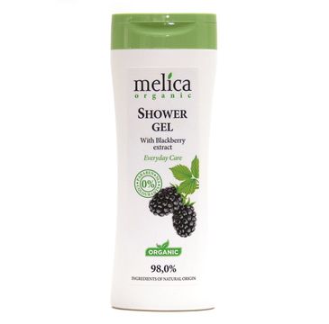 Melica Organic Shower Gel żel pod prysznic z ekstraktem z jeżyny (250 ml)