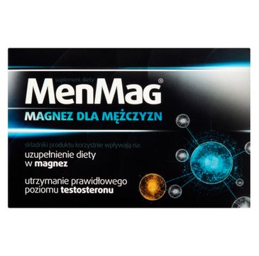 MenMag Magnez dla mężczyzn suplement diety 30 tabletek