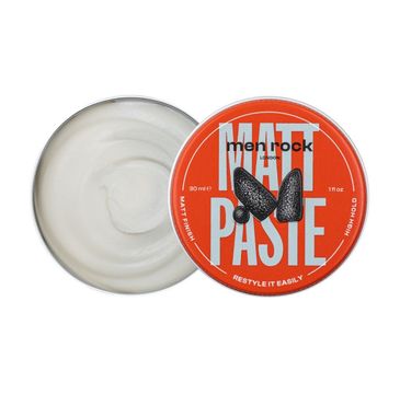 MenRock Matt Paste Hight Hold Matt Finish matowa pasta do włosów dla mężczyzn 30ml