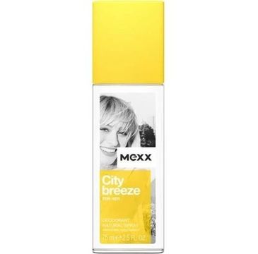 Mexx City Breeze dezodorant w szkle dla kobiet 75 ml