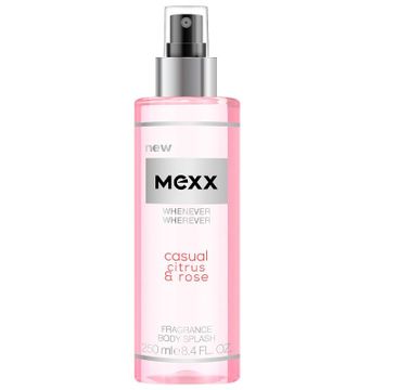 Mexx Whenever Wherever Casual Citrus & Rose perfumowana mgiełka do ciała (250 ml)