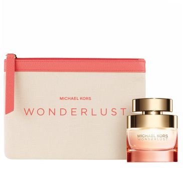 Michael Kors Wonderlust zestaw woda perfumowana spray (50 ml) + kosmetyczka