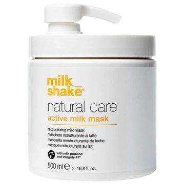 Milk Shake Natural Care Active Milk Mask mleczna maska restrukturyzująca do włosów suchych i zniszczonych 500ml