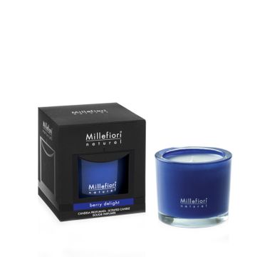 Millefiori Natural Fragrance Candle świeca zapachowa Berry Delight 180g