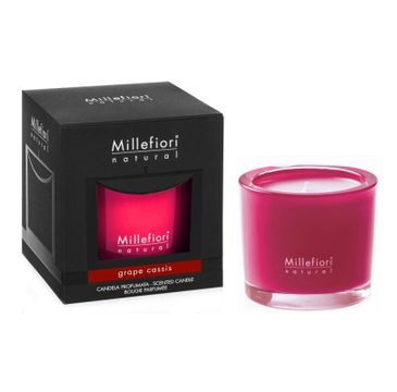 Millefiori Natural Fragrance Candle świeca zapachowa Grape Cassis 180g