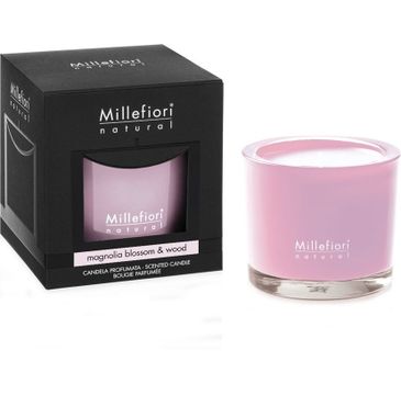 Millefiori Natural Fragrance Candle świeca zapachowa Magnolia Blossom & Wood 180g