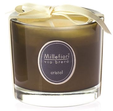 Millefiori Via Brera Fragrance Candle świeczka zapachowa Cristal 180g