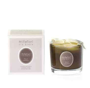 Millefiori Via Brera Fragrance Candle świeczka zapachowa Floral Romance 180g