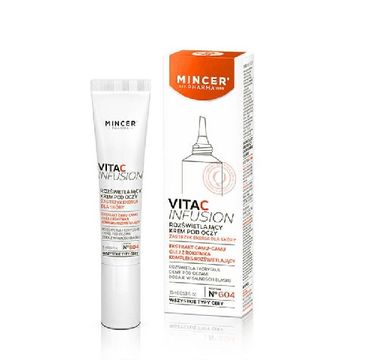 Mincer Pharma Vita C Infusion krem pod oczy rozÅ›wietlajÄ…cy nr 604 15 ml