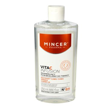 Mincer Pharma Vita C lnfusion pÅ‚yn micelarny do twarzy regenerujÄ…cy nr 611 250 ml