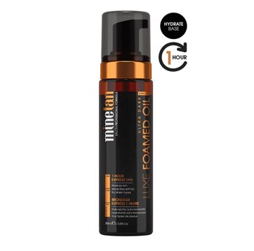 MineTan Luxe Foamed Oil luksusowy olejek samoopalający w piance Super Dark 200ml