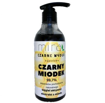 Mira Naturalne czarne mydło kąpielowe Czarny Miodek (400 g)