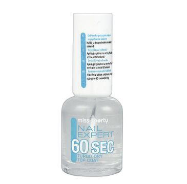 Miss Sporty Nail Expert Turbo Dry Top Coat odżywka przyśpieszająca wysychanie lakieru 8ml