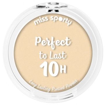 Miss Sporty Perfect To Last 10H długotrwały puder w kamieniu 010 Porcelain (9 g)