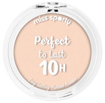 Miss Sporty Perfect To Last 10H długotrwały puder w kamieniu 030 Light (9 g)