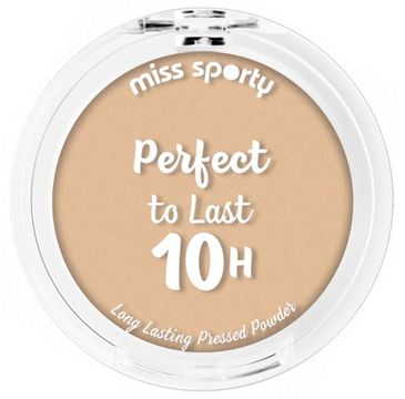 Miss Sporty Perfect To Last 10H długotrwały puder w kamieniu 050 Sand (9 g)