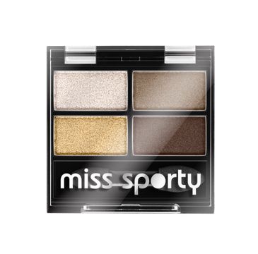 Miss Sporty Studio Colour Quattro Eye Shadow poczwórne cienie do powiek 413 100% Golden 5g