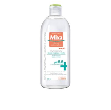 Mixa Płyn micelarny do demakijażu twarzy cera tłusta i mieszana  400 ml